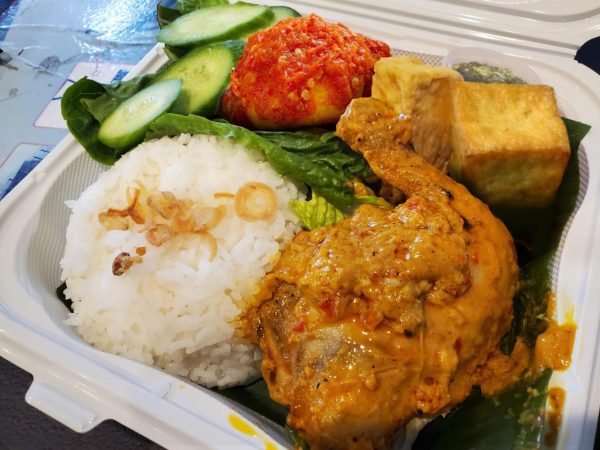 Nasi Ayam Bakar Komplit